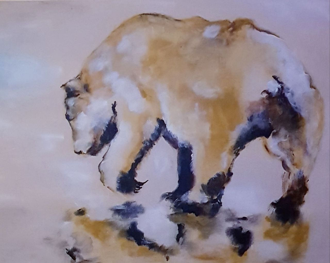 ArteDiAlina.com painting: Alone (again)